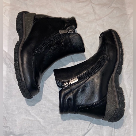 Women’s BLONDO AROSA black waterproof ANKLE winter leather BOOTS size 5 (WIDE) - Picture 5 of 16